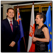 Ambassador of Poland to Australia, Pawel Milewski, Consul General of the Republic of Poland in Sydney, Regina Jurkowska, Sydney Opera House, Australia, Polish Music Days 2013