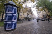 Cracow Piano Festival, promotion in the city centre, 2010